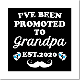 I have been promoted to Grandpa Posters and Art